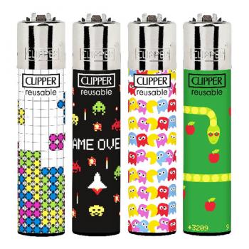 Clipper Classic Feuerzeug Serie 'Old Games'