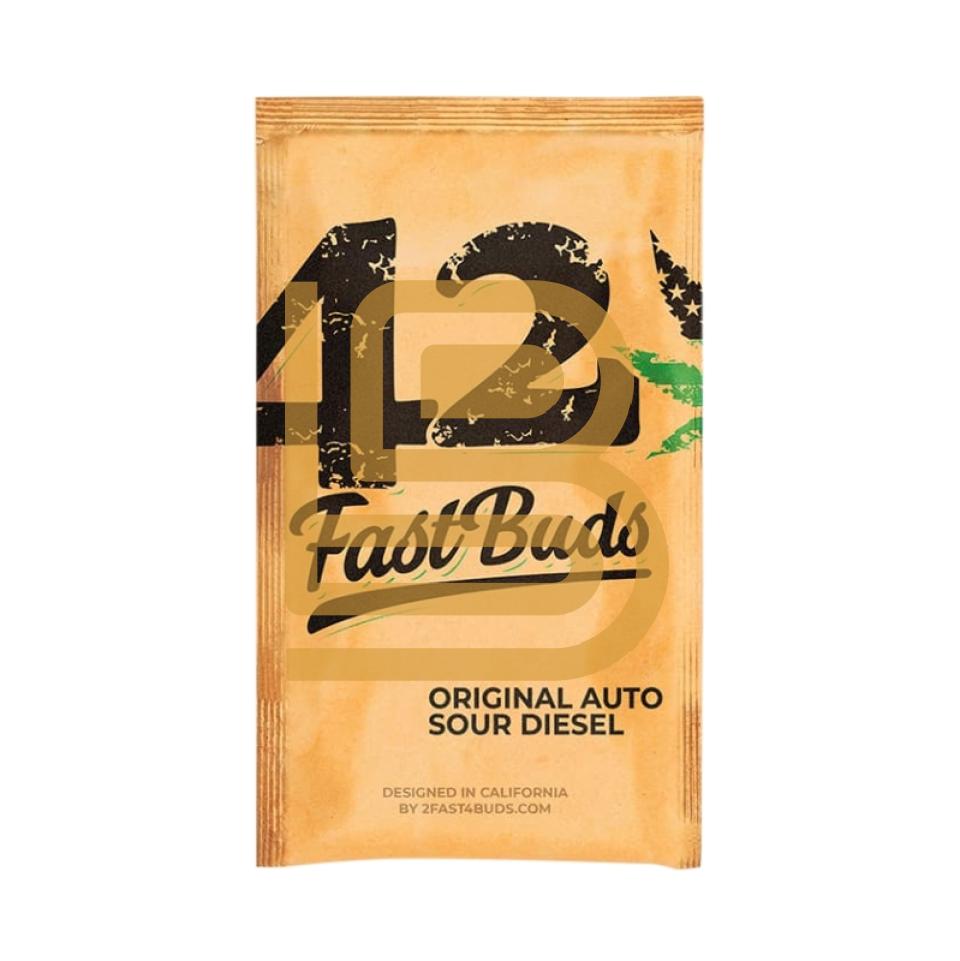 Fast Buds Company Sticker Pack - ORIGINAL SOUR DIESEL AUTO (3)