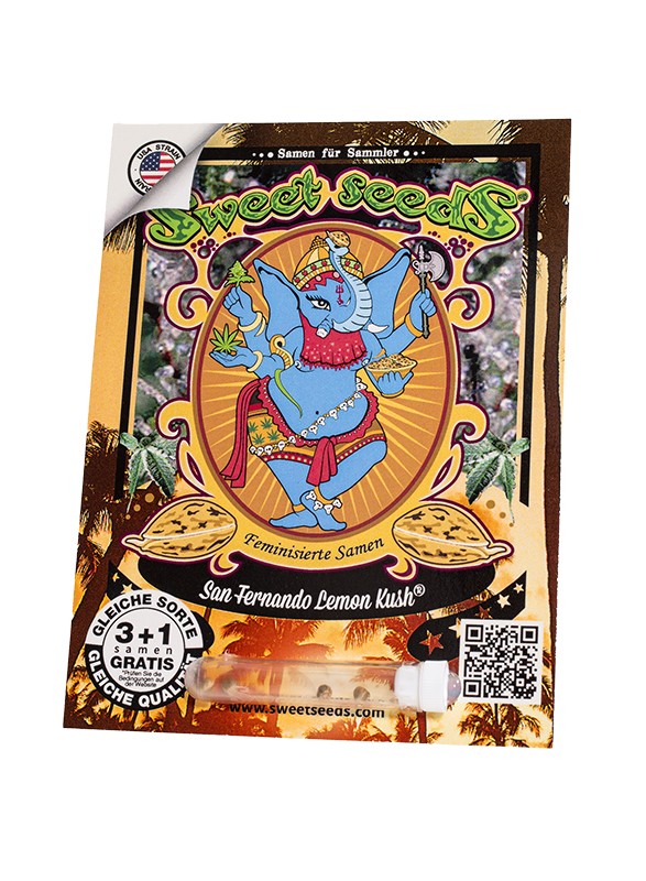 Sweet Sticker Pack - SAN FERNANDO LEMON KUSH (3)