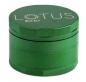 Preview: BL 'Lotus' keramikversiegelter Aluminium Grinder 4-teilig - grün