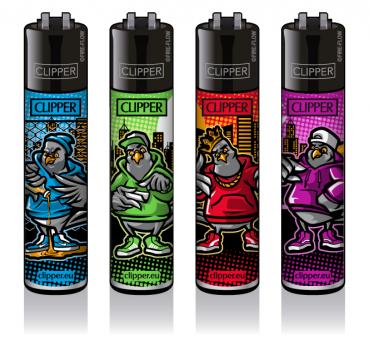 Clipper Classic Feuerzeuge 'Dope Birds'