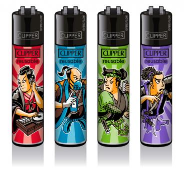 Clipper Classic Feuerzeug 'Urban Samurai'