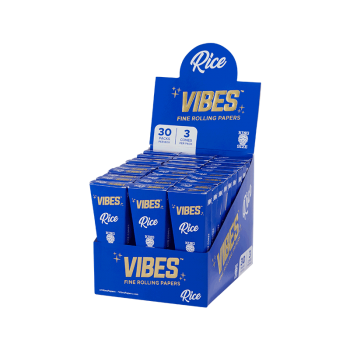 VIBES King Size Cones 'COFFIN' - Rice
