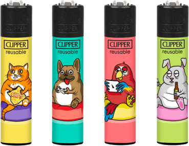 Clipper Classic Feuerzeug Serie 'Haustiere'