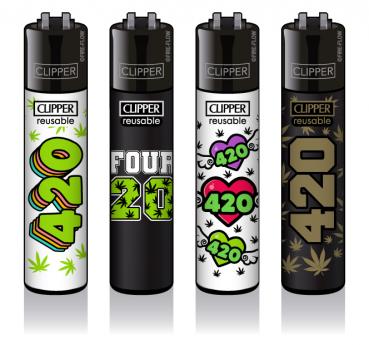 Clipper Classic Feuerzeug Serie '420 Collection'