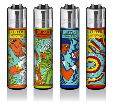 Clipper Classic Feuerzeug Serie 'Gods'