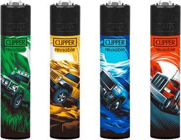 Clipper Classic Feuerzeug Serie 'Trucks'