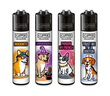 Clipper Classic Feuerzeug Serie 'Dogz'
