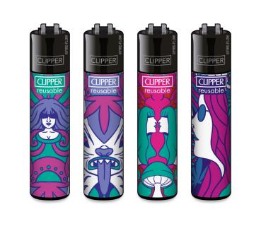 Clipper Classic Feuerzeug Serie 'Hippie Hemp'