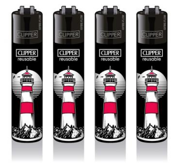 Clipper Classic Feuerzeug 'Hamburg Leuchtturm'