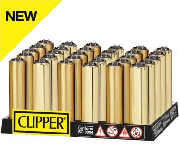 Clipper Micro Metal Cover Gold