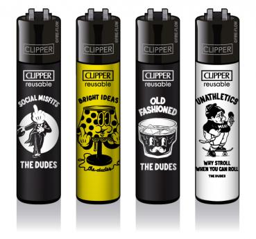 Clipper Classic Feuerzeug Serie 'The Dudes #1'
