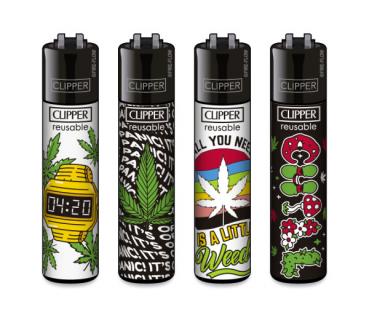 Clipper Classic Feuerzeug Serie 'Weed Time'