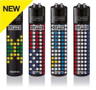 Clipper Classic Feuerzeug Serie  'Weed States'