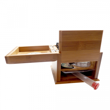 Holzbox mit Geheimfach inkl. Gadgets