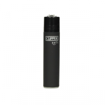 Clipper Micro Feuerzeug 'Soft Touch All Black'