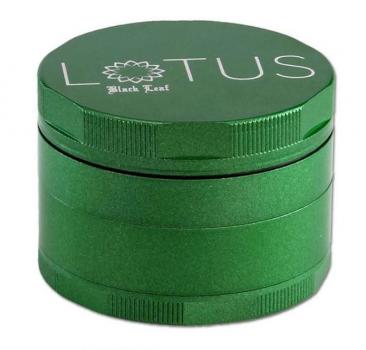 BL 'Lotus' keramikversiegelter Aluminium Grinder 4-teilig - grün