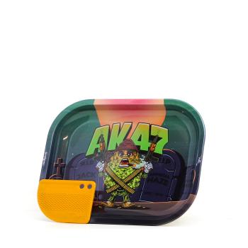 Best Buds 'Mission AK47' Metal Rolling Tray Small