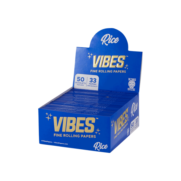 VIBES Papers King Size Slim - Rice