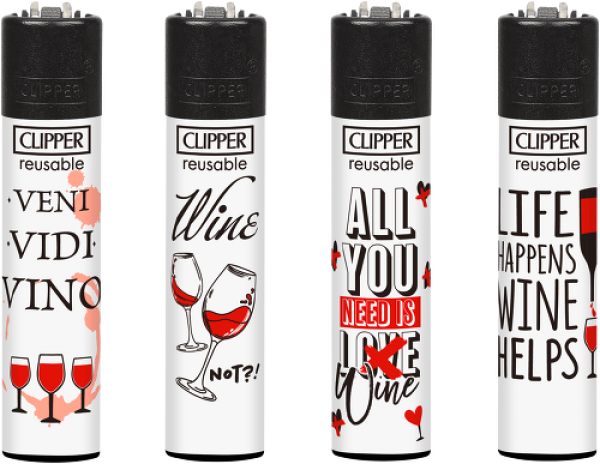 Clipper Classic Feuerzeug Serie 'Vino'
