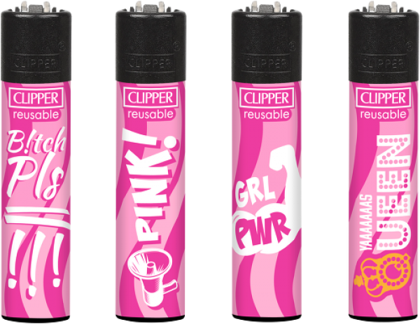 Clipper Classic Feuerzeug Serie 'Pink Power'