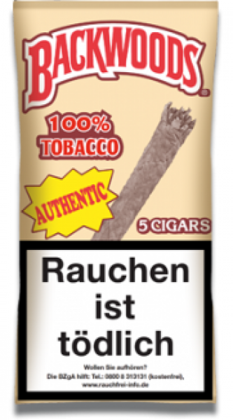 BACKWOODS Zigarren 'Authenitc'