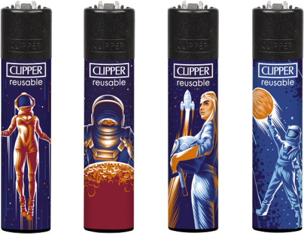 Clipper Classic Feuerzeug Serie 'Astronauten #2'