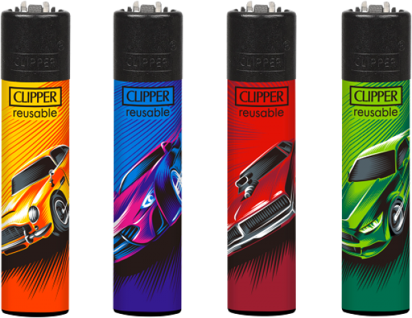 Clipper Classic Feuerzeug Serie 'Cars'