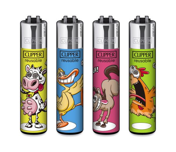 Clipper Classic Feuerzeug Serie 'Crazy Farm #1'