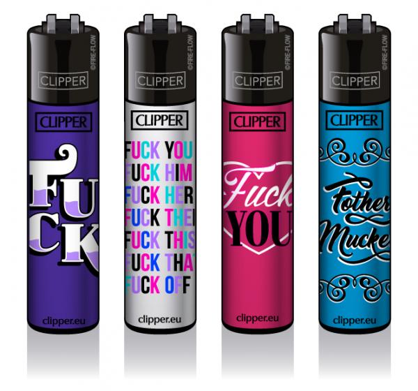 Clipper Classic Feuerzeug Serie 'Fuck Collection'