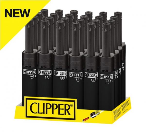 Clipper Mini Tube Soft Touch All Black
