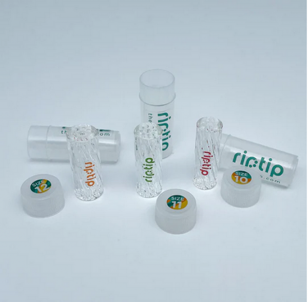 The Riptip Glasfilter clear extra lang 1,25''