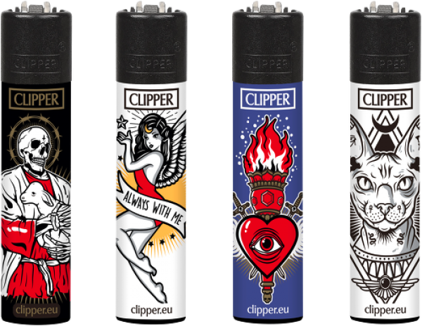 Clipper Classic Feuerzeug 'Tattoo #3'