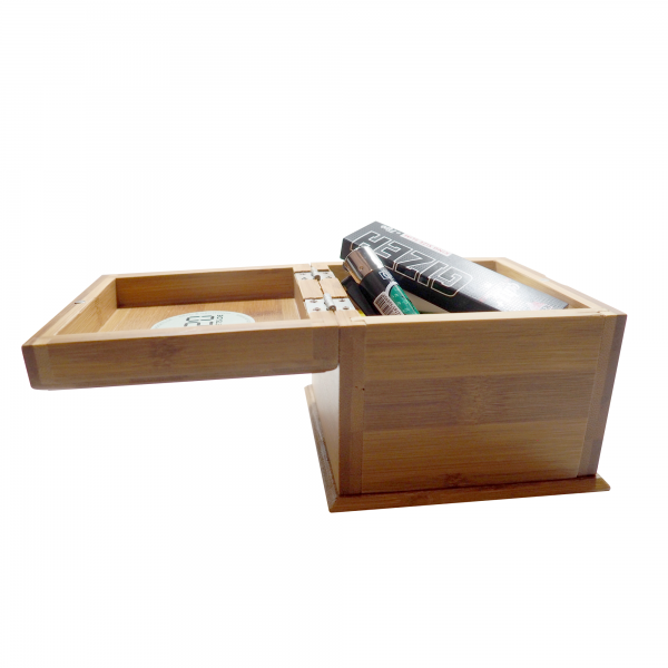 Holzbox mit Geheimfach inkl. Gadgets