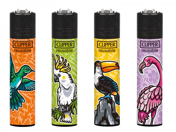 Clipper Classic Feuerzeug Serie 'Paradiesvogel'