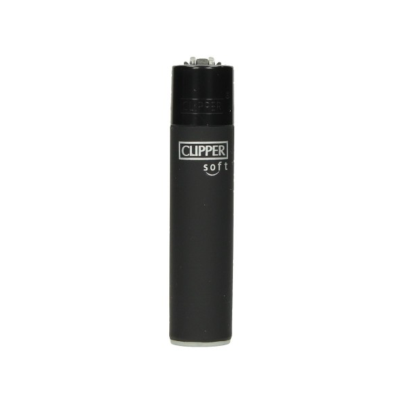 Clipper Micro Feuerzeug 'Soft Touch All Black'