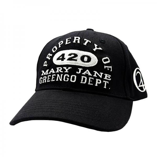 Lauren Rose - 420 Hat 'Property of 420' Cap mit Geheimfach