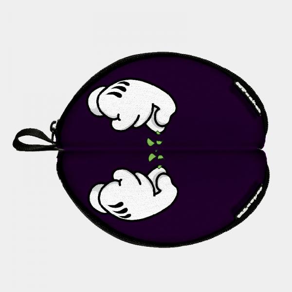 W-Pocket 'Purple Mickey' Rolling-Tray Tasche