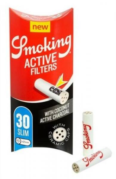 SMOKING Active Filters Aktivkohlefilter Slim