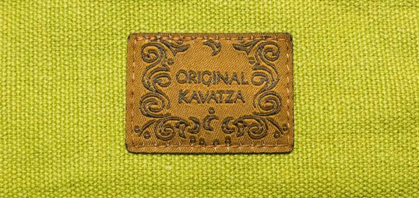 Original Kavatza Hanf Tabaktasche 'Lime Green'